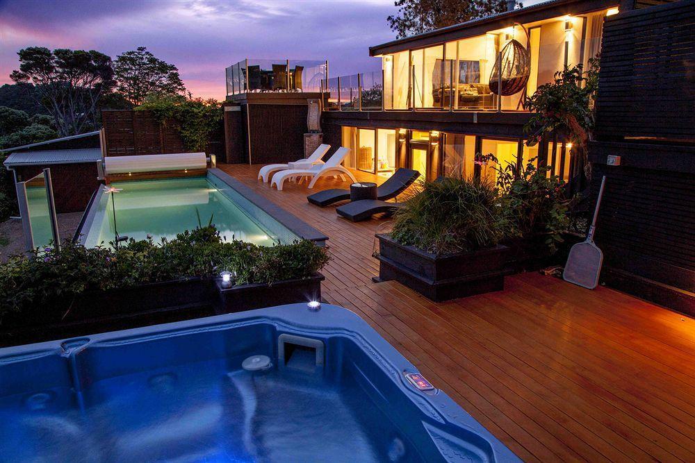 Le Chalet Waiheke Apartments Ostend Luaran gambar